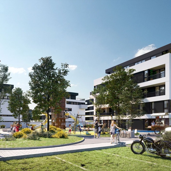 Eleganckie miejskie wille